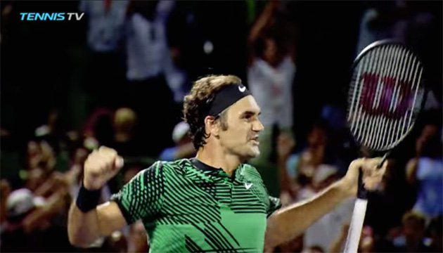 ATP: Роджер Федерер став переможцем 