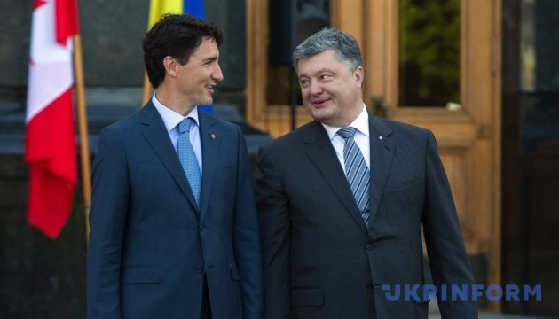 Порошенко затвердив ЗВТ між Україною та Канадою