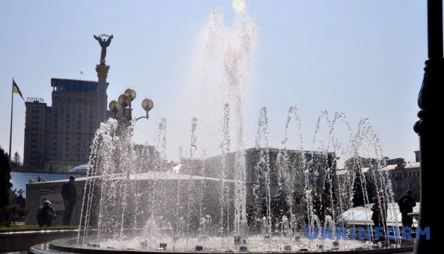 На Майдані 1 травня запустять фонтан, що не працював три роки