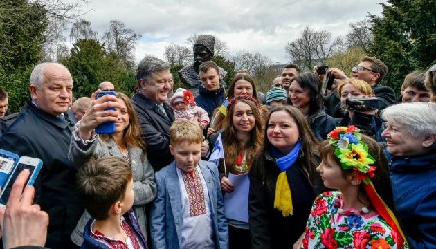 Порошенко привітав українську громаду в Данії
