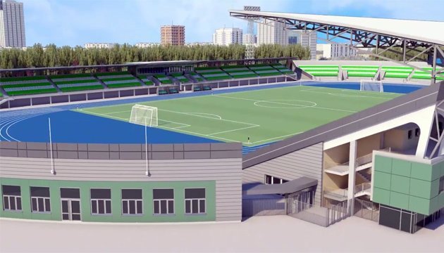 Офіційно представлено проект реконструкції рівненського стадіону 