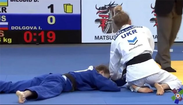 La ucraniana Bilodid ganó el oro en el Campeonato Europeo de Judo en Polonia
