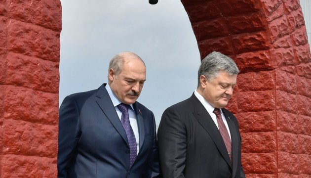 Präsidenten der Ukraine und Weißrusslands gedenken der Liquidatoren von Tschornobyl