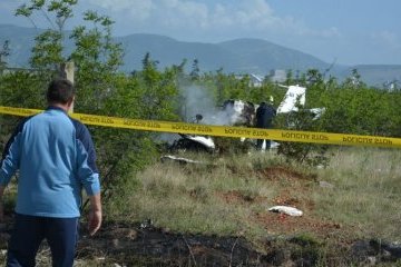У Боснії та Герцеговині розбився літак, загинули діти працівників аеропорту