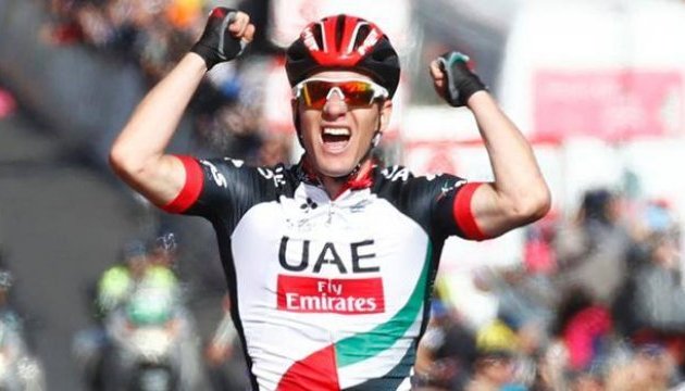Джиро-2017: Словенець Поланц виграв сходження на Етну