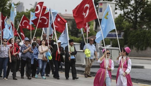 В Анкарі пройшов мітинг пам'яті жертв депортації кримських татар