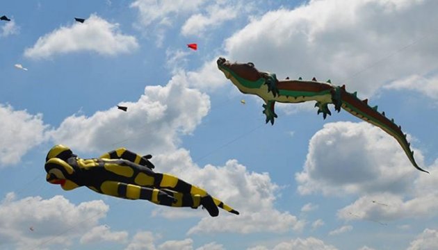 International kite festival held in Ukraine