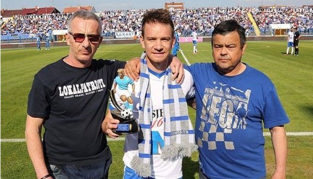 Український футболіст Льопа визнаний кращим гравцем хорватської команди
