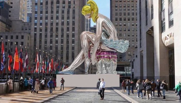 Jeff Koons admits reproducing work of Ukrainian artist for his sculpture in New York