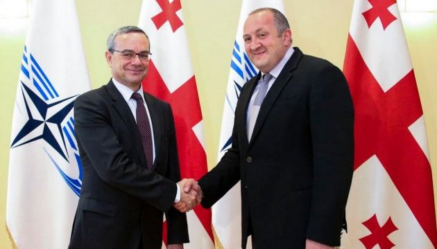 Президент Грузії попросив у НАТО допомоги
