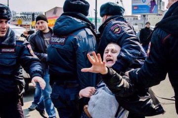 На митингах оппозиции в России задержали 11 человек