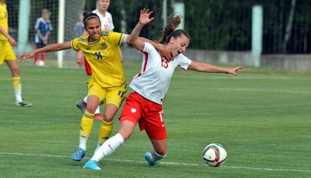 Жіноча збірна України з футболу програла Польщі