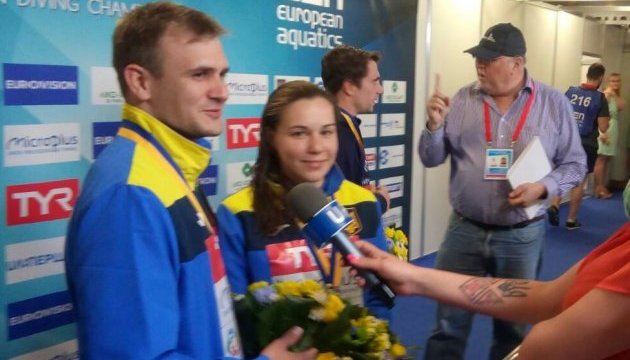 Чемпіонат Європи зі стрибків у воду: Україна виграє «срібло»!