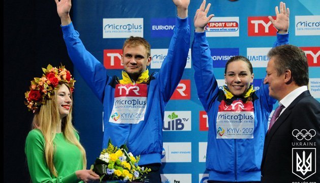 Ucrania gana su segunda plata en el Campeonato Europeo de Saltos