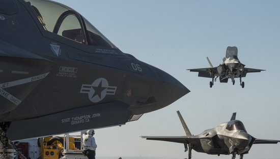 Японія і США вперше провели спільні навчання з винищувачами-невидимками F-35