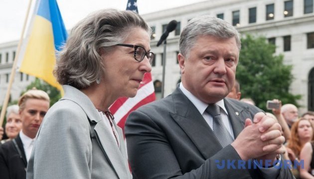 Petro Porochenko a rencontré la diaspora ukrainienne à Washington