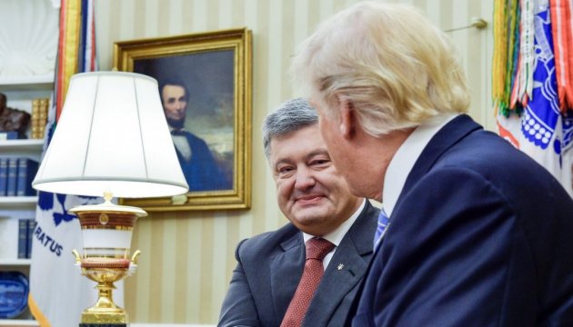 Poroshenko: El presidente Trump podría ayudar a llevar la paz a Ucrania