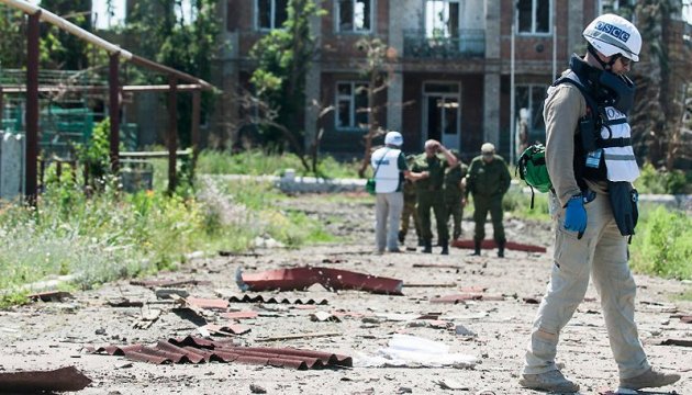 OSCE SMM records decrease in ceasefire violations in Donbas