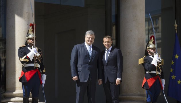 Macron states that Russia is aggressor against Ukraine