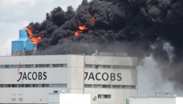 У Німеччині горить кавова фабрика «Jacobs»