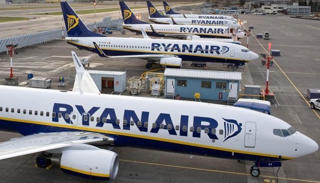 Ryanair скорочує час безкоштовної онлайн-реєстрації на рейс