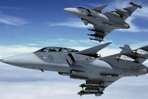 Шведські винищувачі двічі перехопили російські бойові літаки над Балтійським морем
