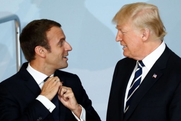 Макрон пытался уговорить Трампа не выходить с Иранского ядерного соглашения