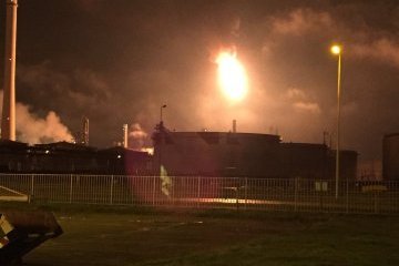 У Роттердамі вночі горів найбільший в Європі нафтопереробний завод