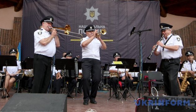 У Києві вперше проходить конкурс поліцейських оркестрів