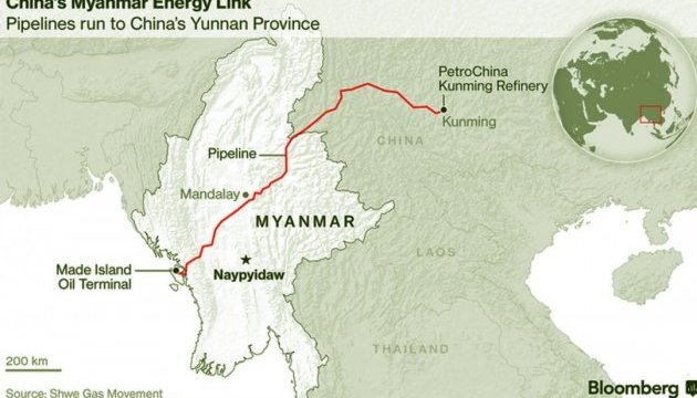 8 людей загинули і 35 постраждали в результаті вибуху на газопроводі Китай - М'янма