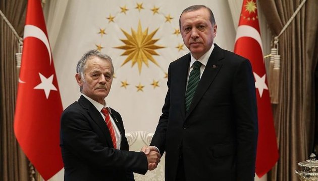 Dzhemilev, Erdogan discuss current situation in Crimea