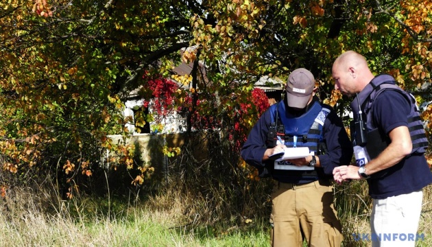 OSCE SMM records about 40 explosions in Donetsk region