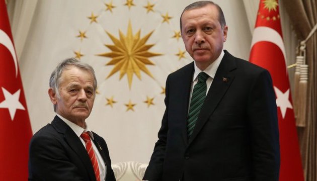 Джемілєв в Анкарі зустрівся з Ердоганом