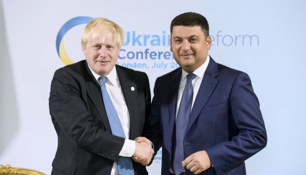 Groysman thanks Johnson and international partners for their support