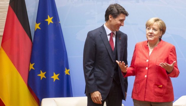 Trudeau, Merkel speak about Ukraine on the sidelines of G20 summit