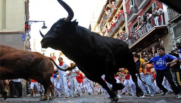 На вуличному фестивалі у Іспанії бики поранили шістьох осіб