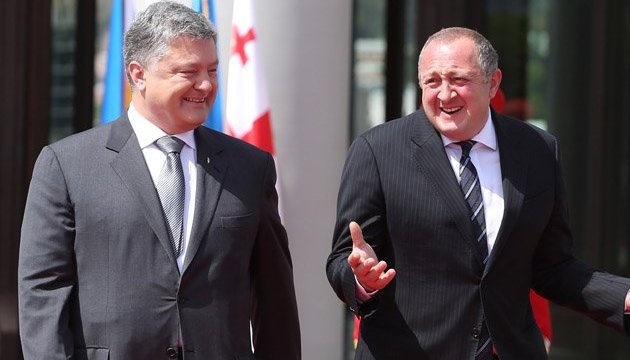 Порошенко: Українці можуть розраховувати на Грузію, грузини - на Україну