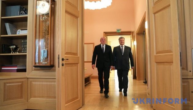 President Poroshenko: Ukraine should double its trade turnover with Georgia 