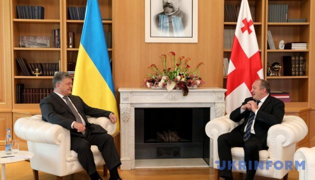 Ukraine, Georgia discuss mutual trainings of armed forces