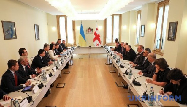 President of Ukraine, chairman of Georgian parliament agree to intensify interparliamentary interaction
