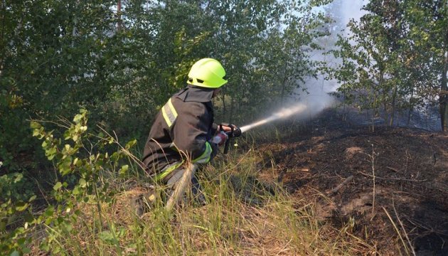 Ukrainer wegen der Hitze vor Brandgefahr gewarnt