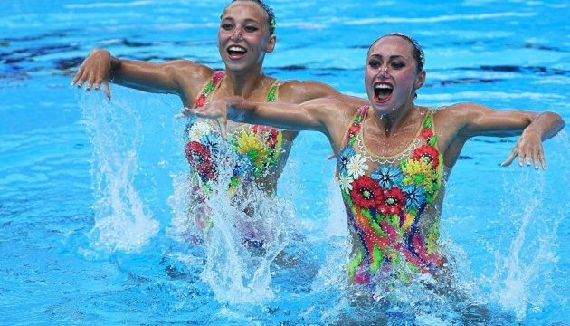 Ukraine’s synchronized swimming duet wins bronze medal at FINA World Championships 