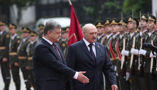 Ukrainischer Staatschef empfängt Lukaschenko