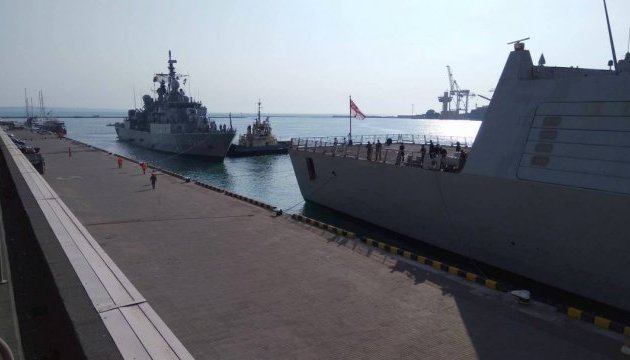NATO ships enter Odesa port. Photos