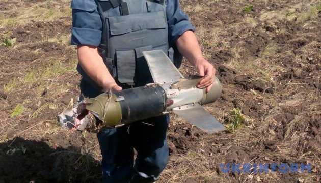 На Донеччині за вихідні піротехніки вилучили та знешкодили 160  вибухонебезпечних предметів