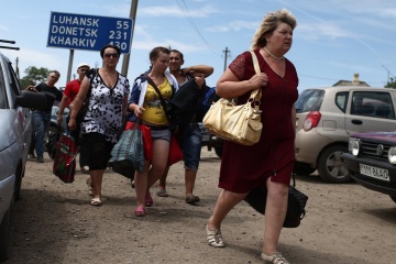 L'Ukraine compte presque 1,5 million de déplacés internes