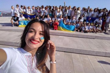 Українська громада Португалії влаштувала забіг у вишиванках