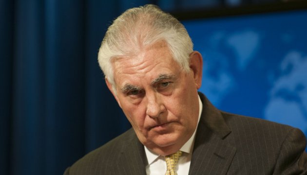Tillerson: USA akzeptieren nur vollständige Wiederherstellung der Souveränität der Ukraine 