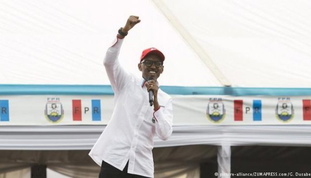 Президент Руанди виграє вибори із 98 відсотками голосів