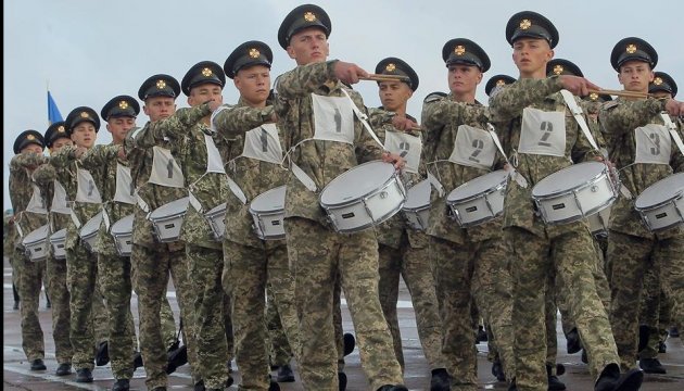 Fotos: Ensayo del desfile militar para el Día de la Independencia de Ucrania